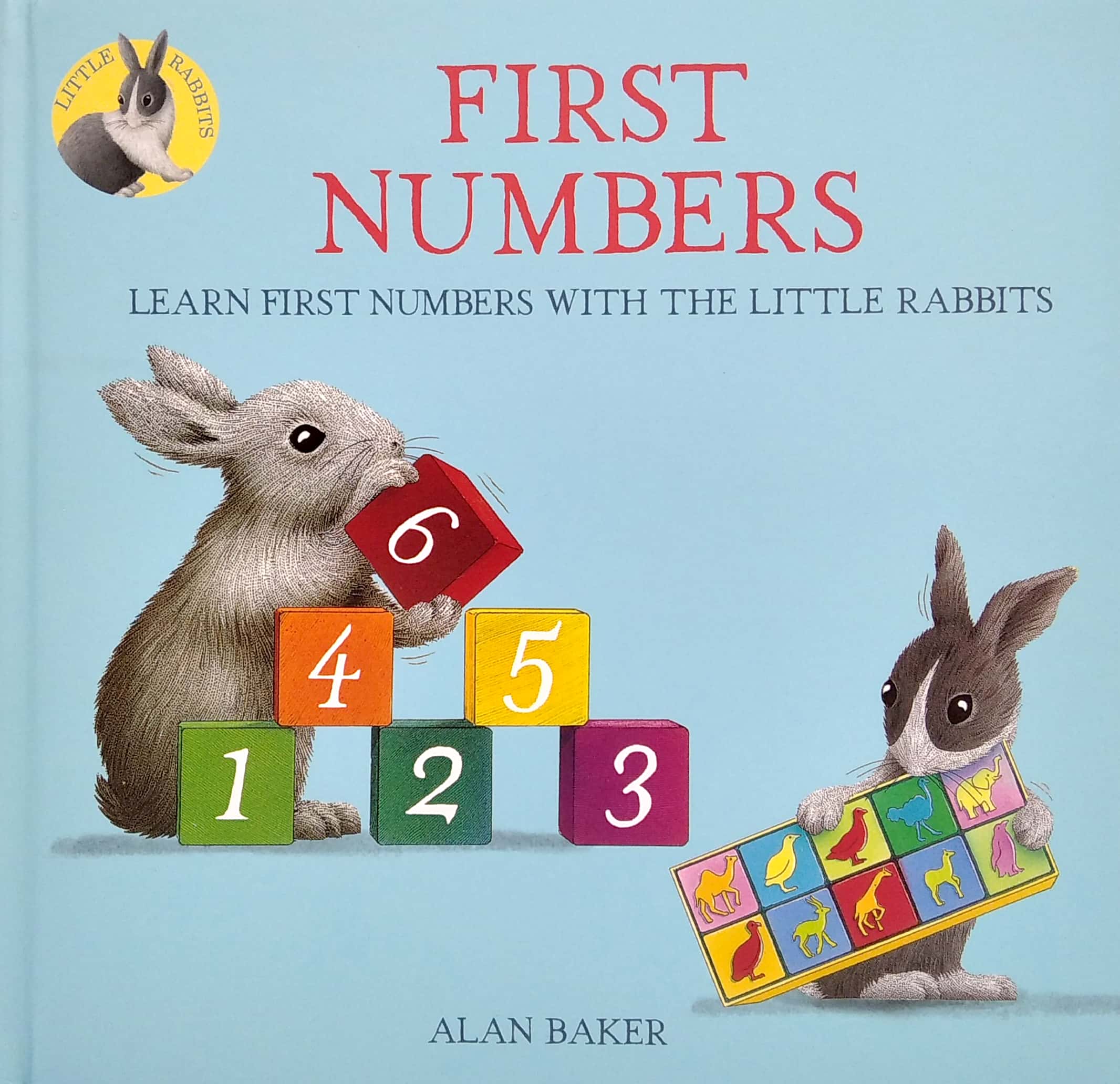 little rabbits' first numbers: learn first numbers with the little rabbits
