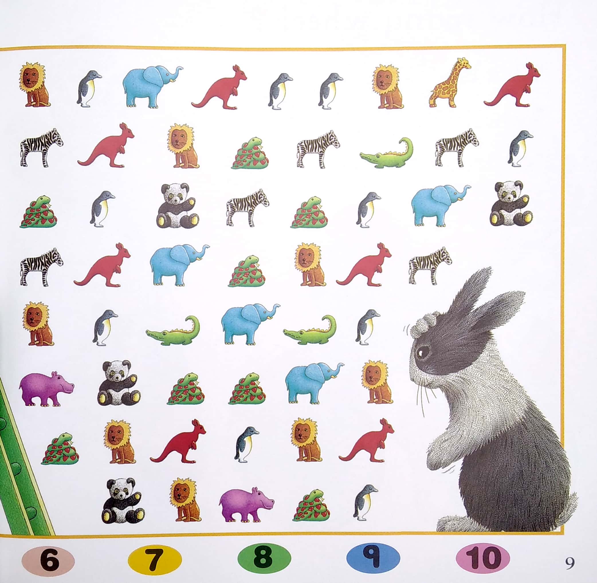 little rabbits' first numbers: learn first numbers with the little rabbits