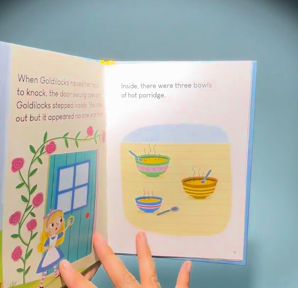 little readers - goldilocks and the three bears