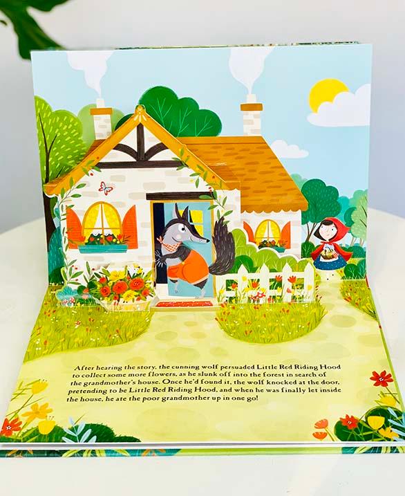 little red riding hood pop-up book