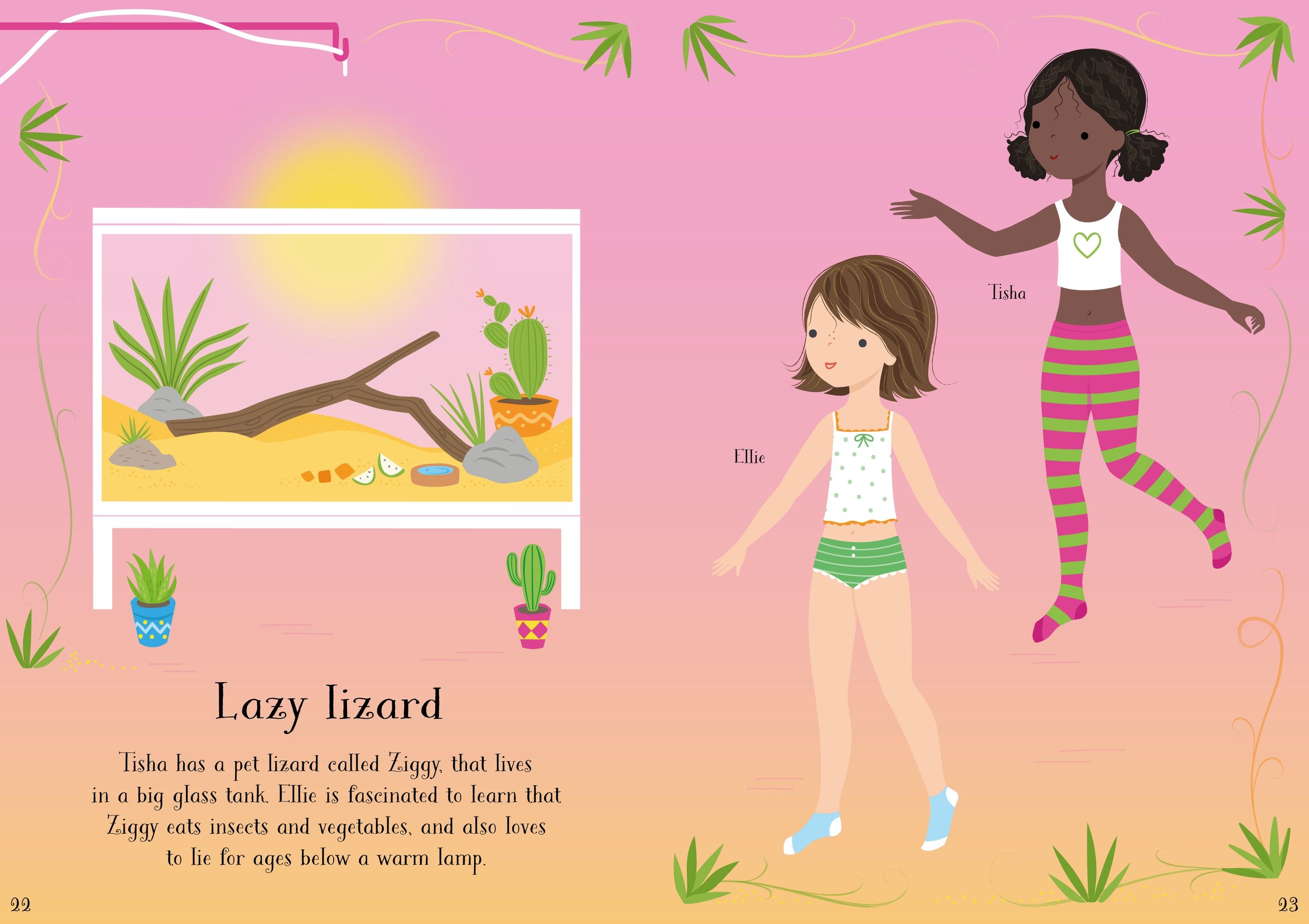 little sticker dolly dressing pets