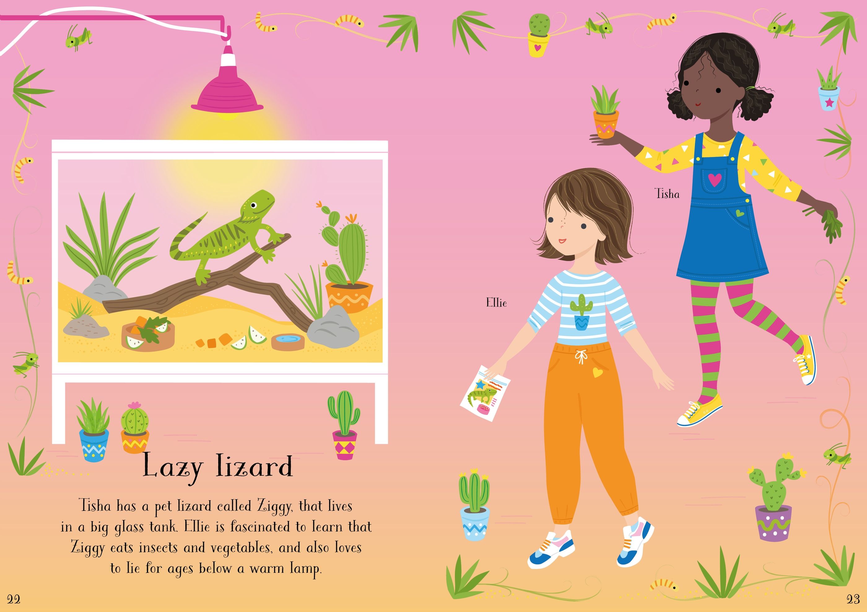 little sticker dolly dressing pets