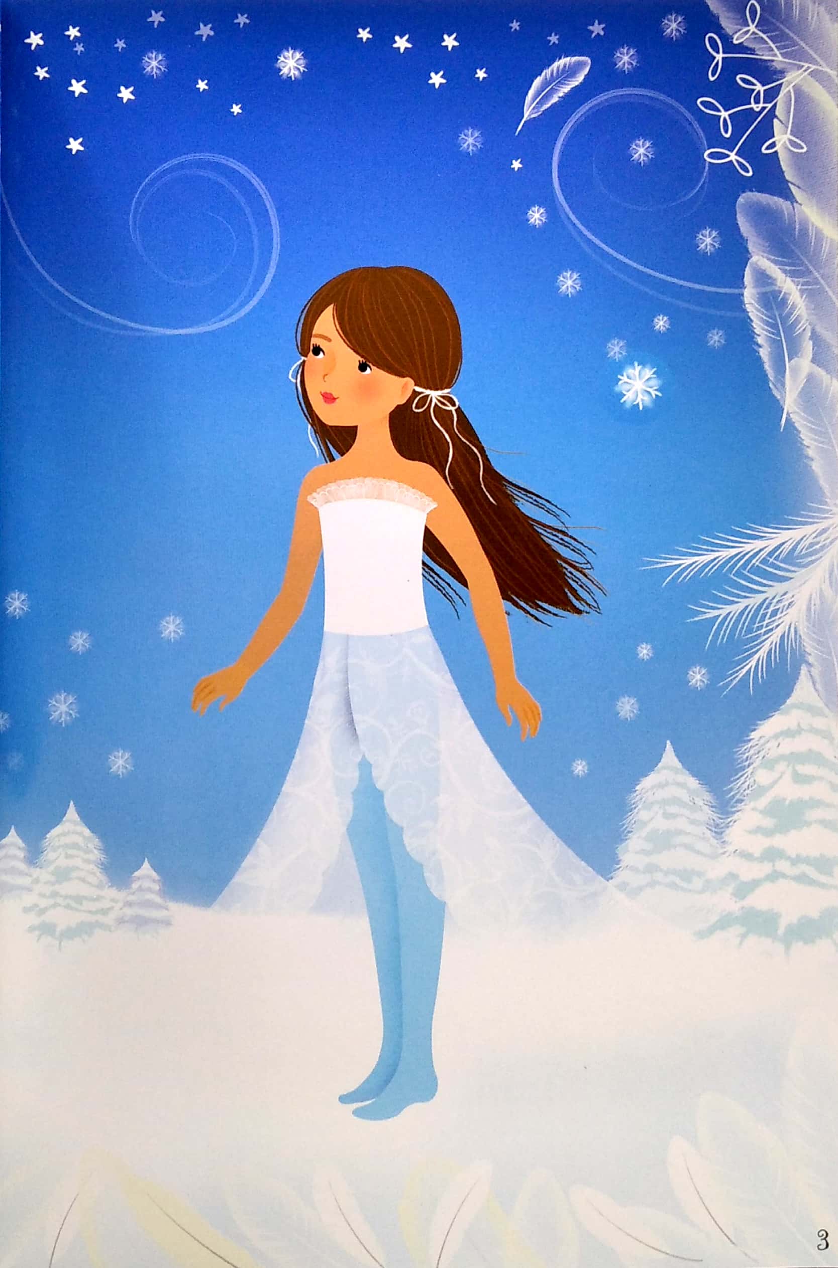 little sticker dolly dressing snow princess