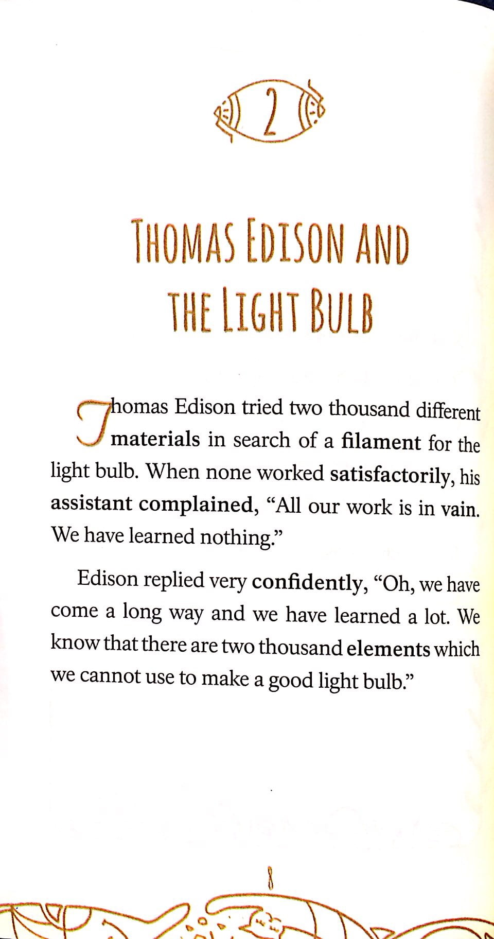 little stories – to push you forward