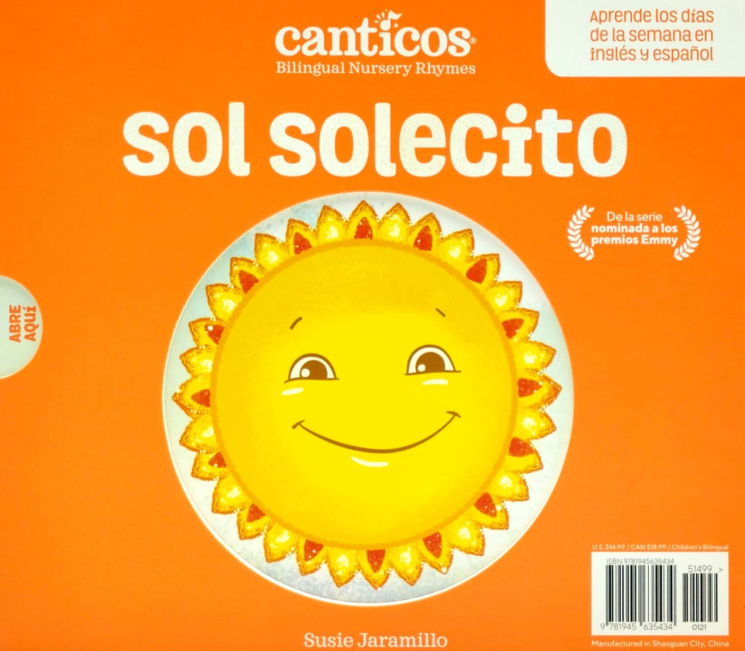 little sunny sunshine / sol solecito: bilingual nursery rhymes