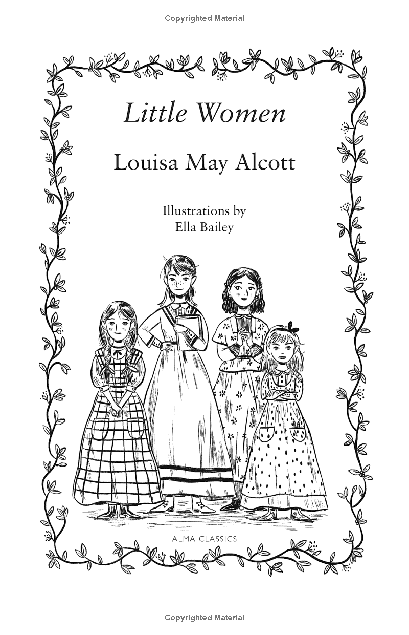 little women: illustrated by ella bailey (alma junior classics)