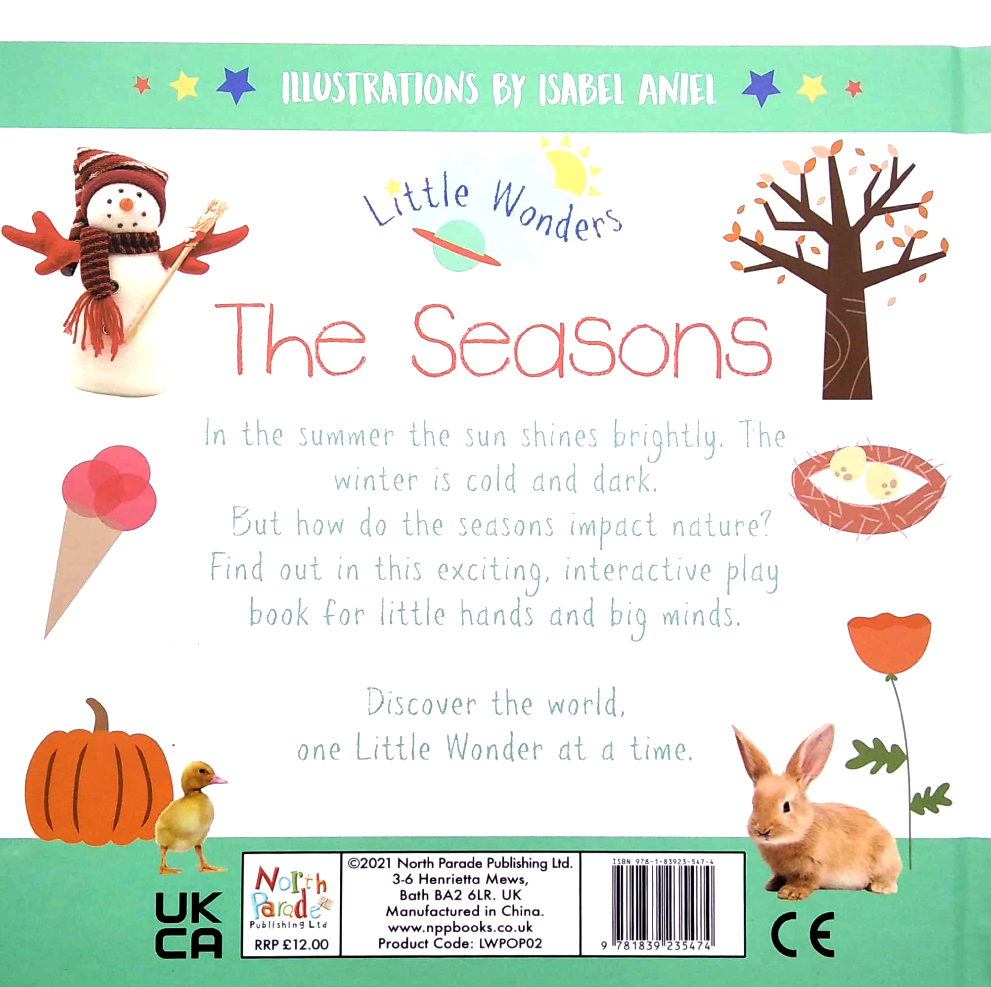 little wonders a pop-out play book: the seasons