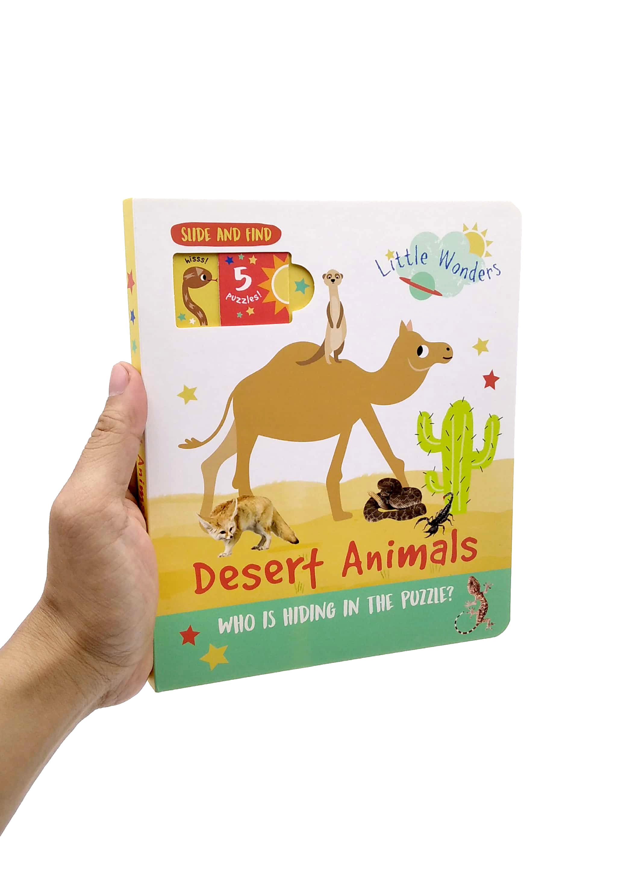 little wonders: desert animals - 5 puzzles