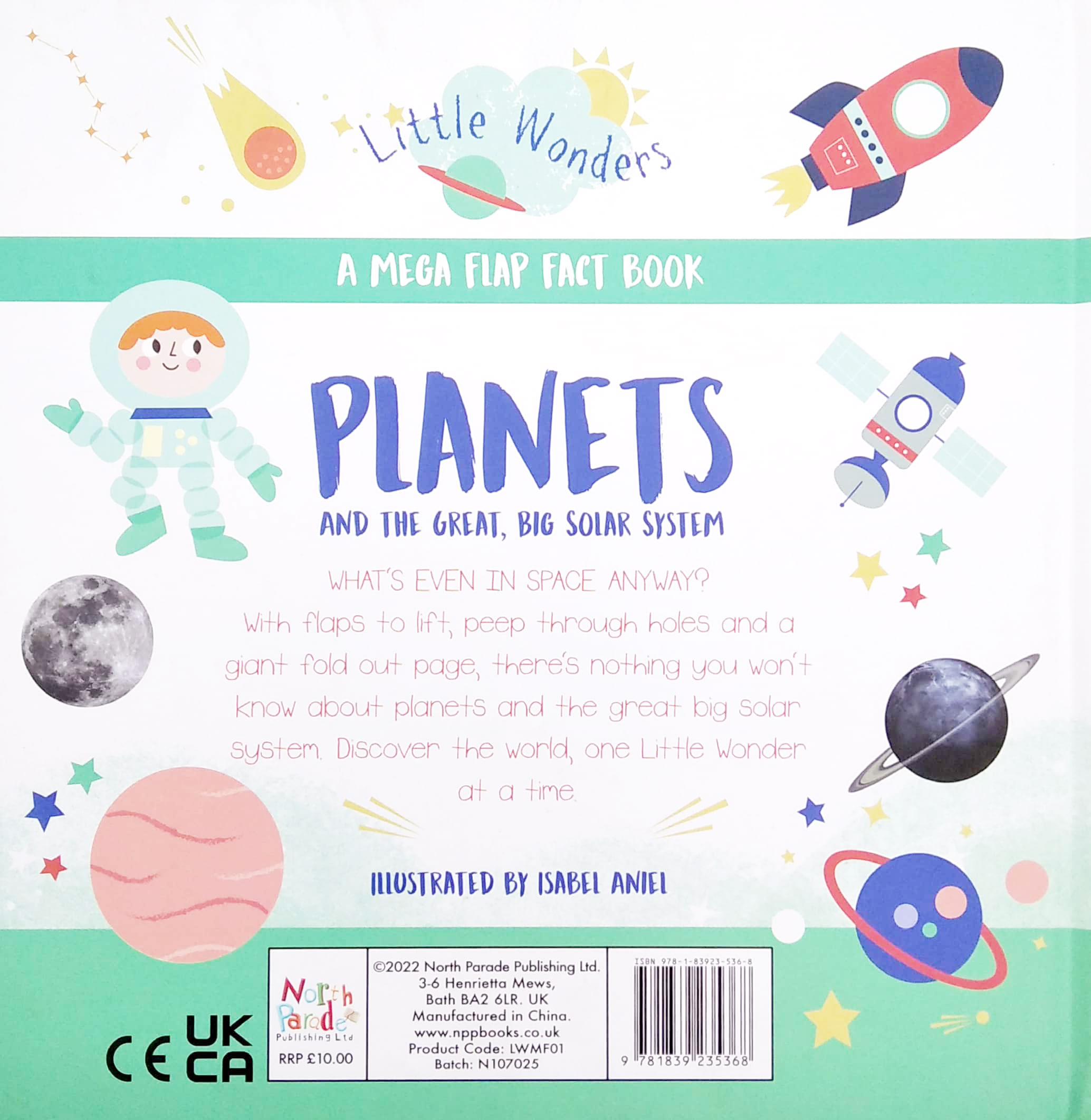 little wonders - planets - multi-flap
