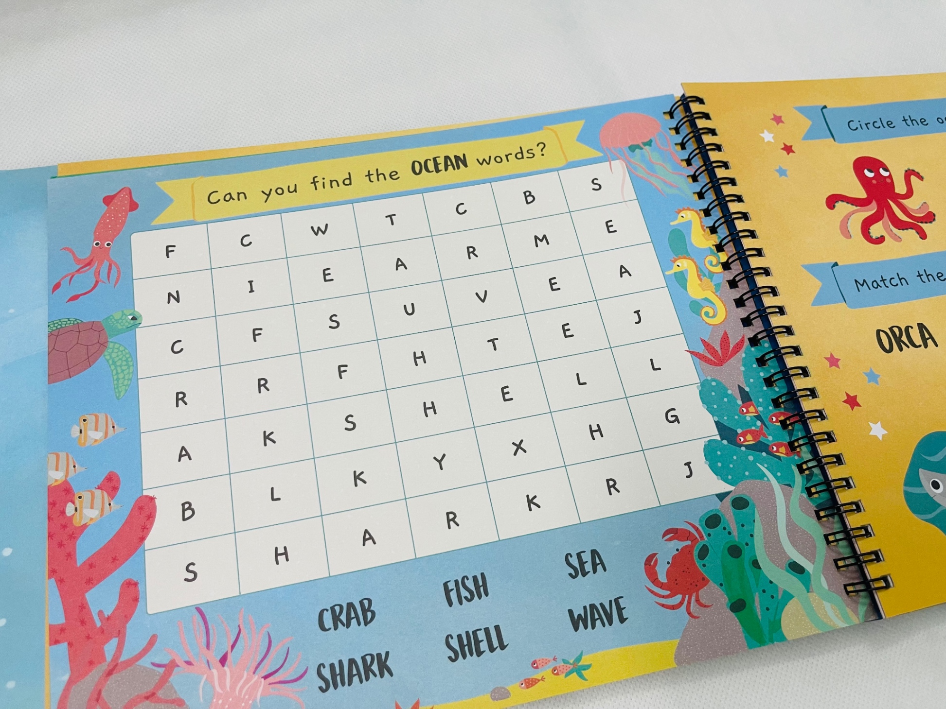 little wonders sticker by number - in the ocean