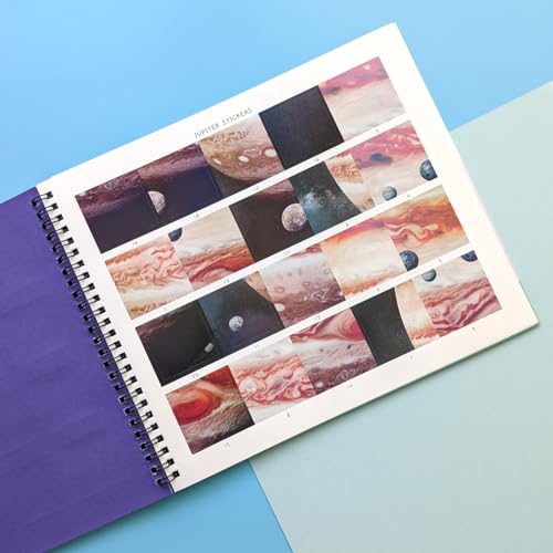 little wonders sticker by number - our solar system