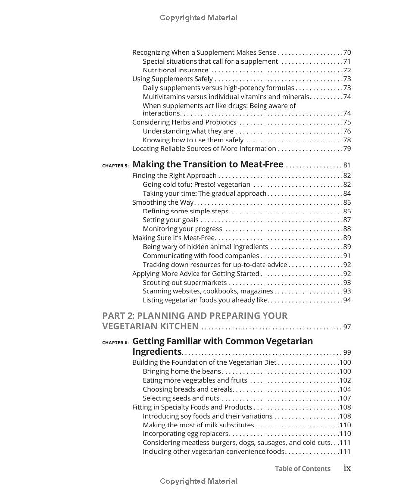 living vegetarian for dummies 2nd edition