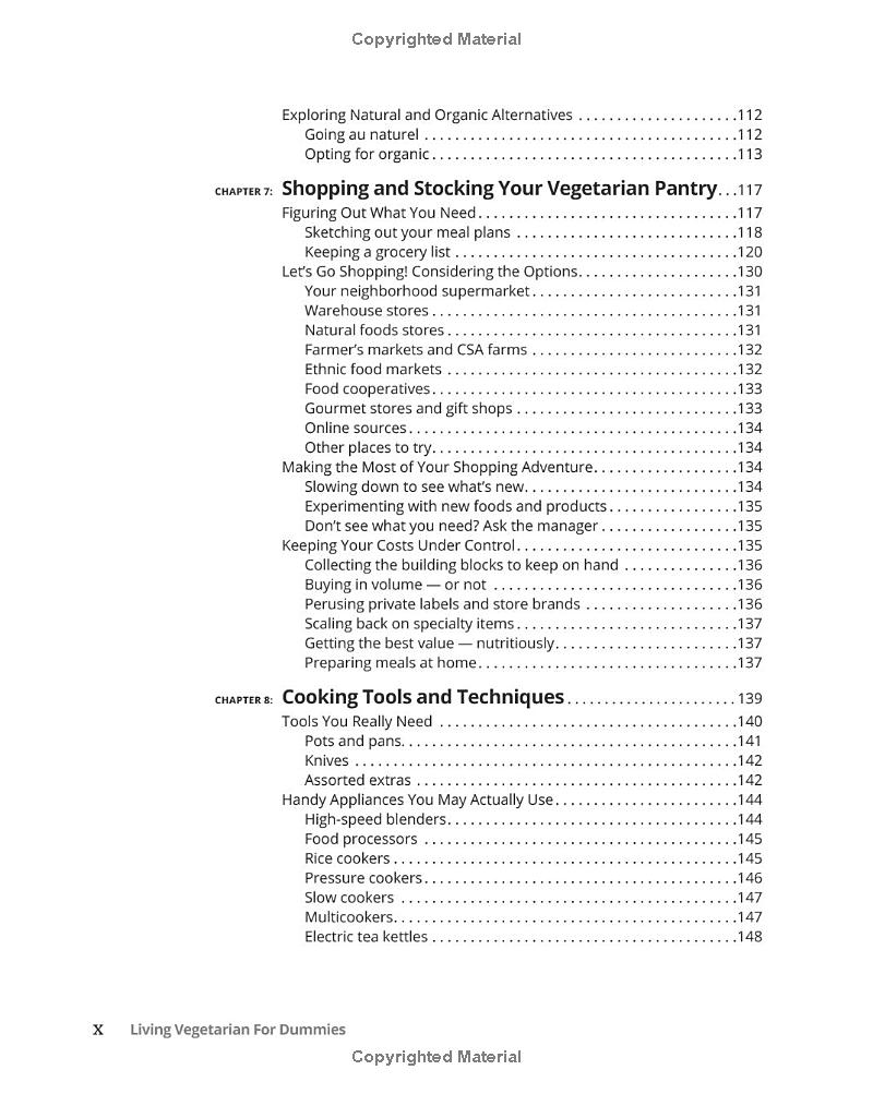 living vegetarian for dummies 2nd edition