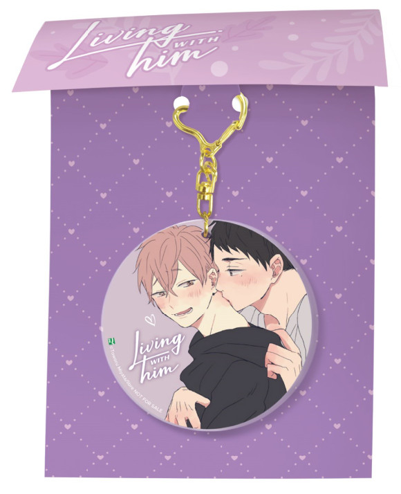 living with him - cuộc sống có cậu kề bên - bản sưu tầm - tặng kèm set 2 clear card + card holder + móc khóa acrylic
