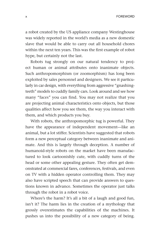 living with robots: what every anxious human needs to know
