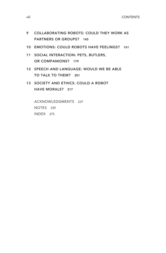 living with robots: what every anxious human needs to know