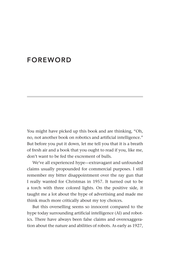 living with robots: what every anxious human needs to know