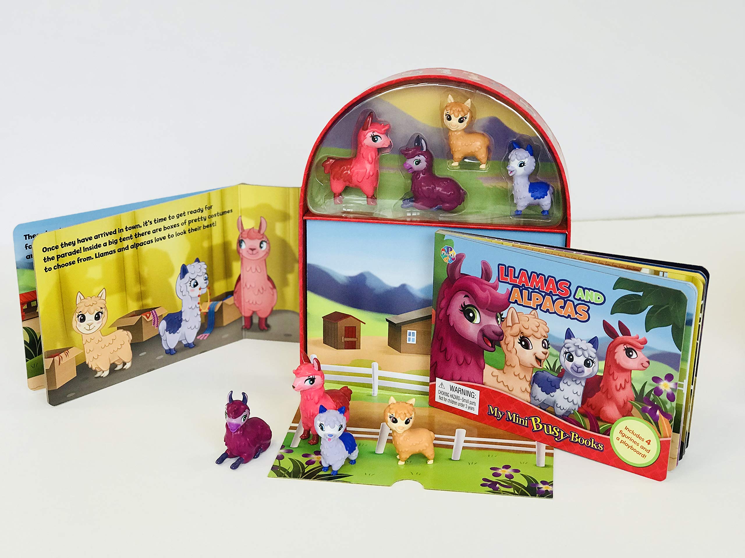 llamas and alpacas my mini busy book