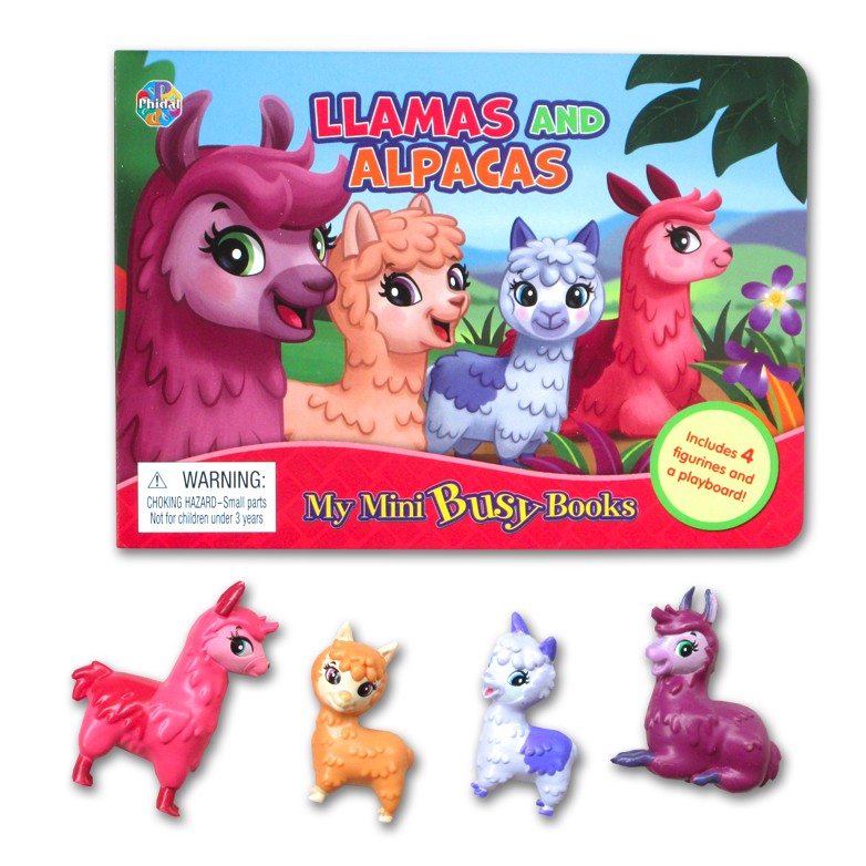 llamas and alpacas my mini busy book