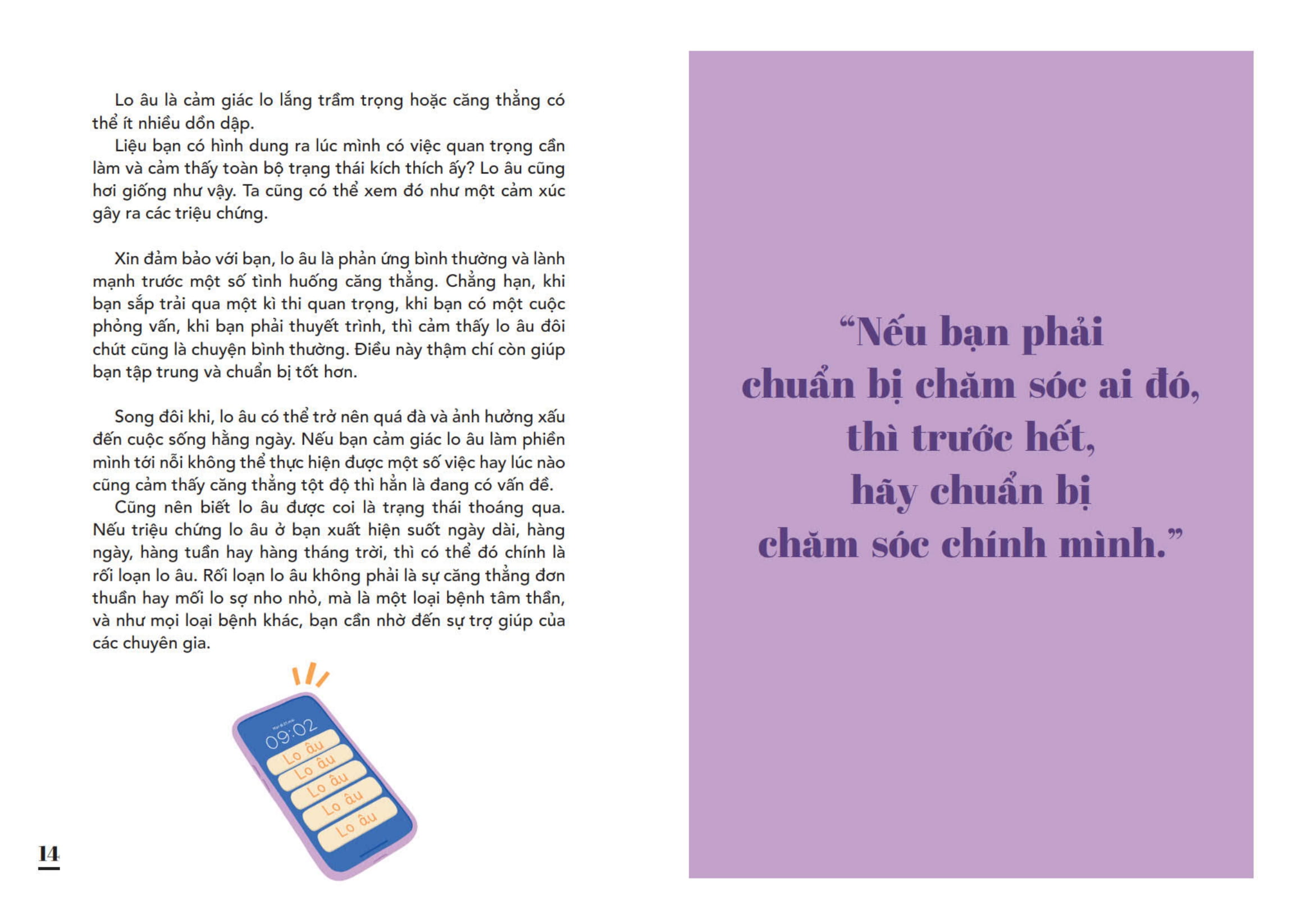 lo âu ơi, tạm biệt! - trò chuyện về sức khoẻ tâm thần - chứng rối loạn lo âu