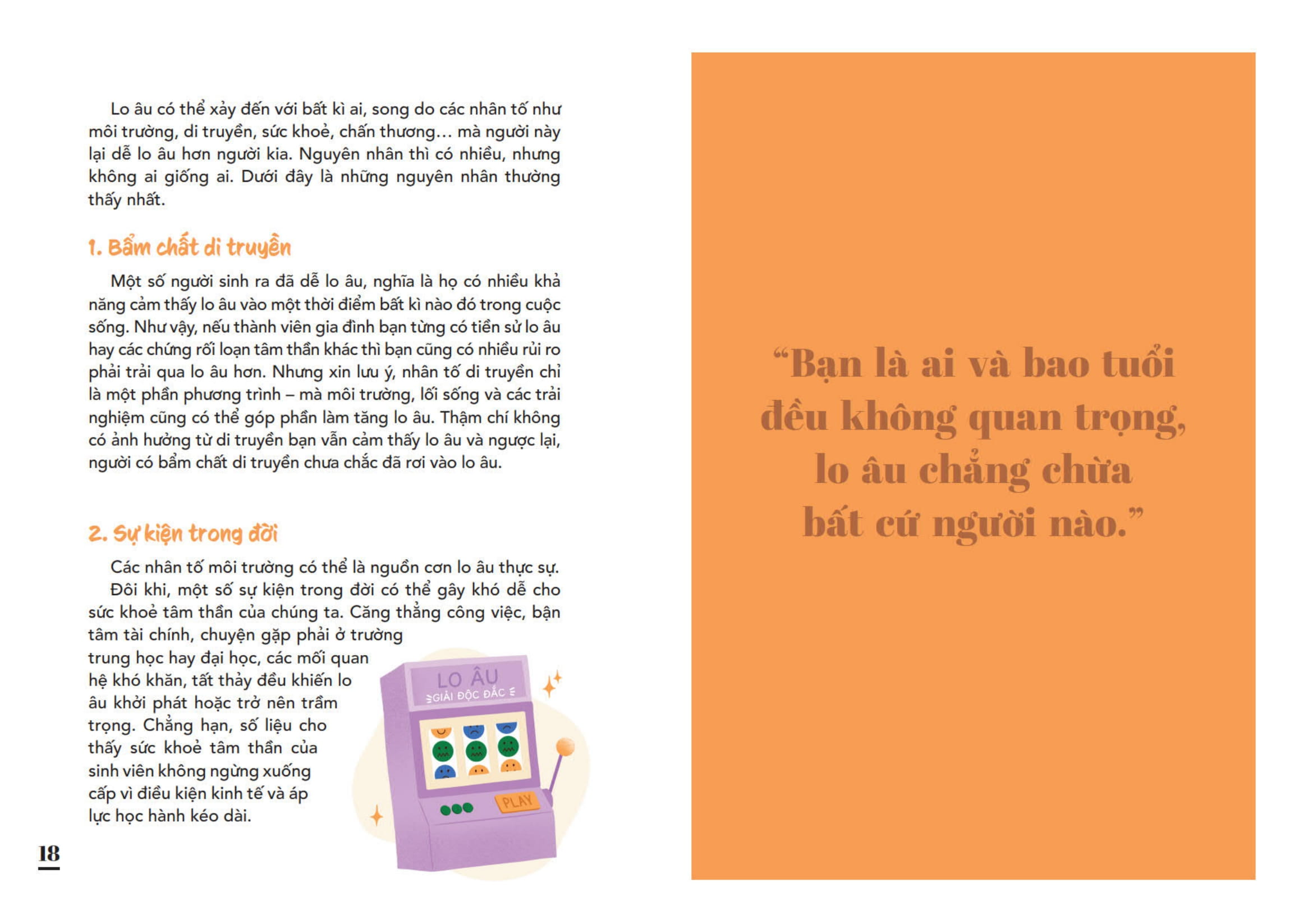 lo âu ơi, tạm biệt! - trò chuyện về sức khoẻ tâm thần - chứng rối loạn lo âu