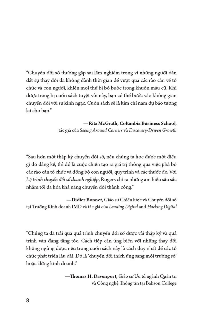 lộ trình chuyển đổi số doanh nghiệp - the digital transformation roadmap - bìa cứng