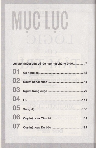 logic của tâm trí