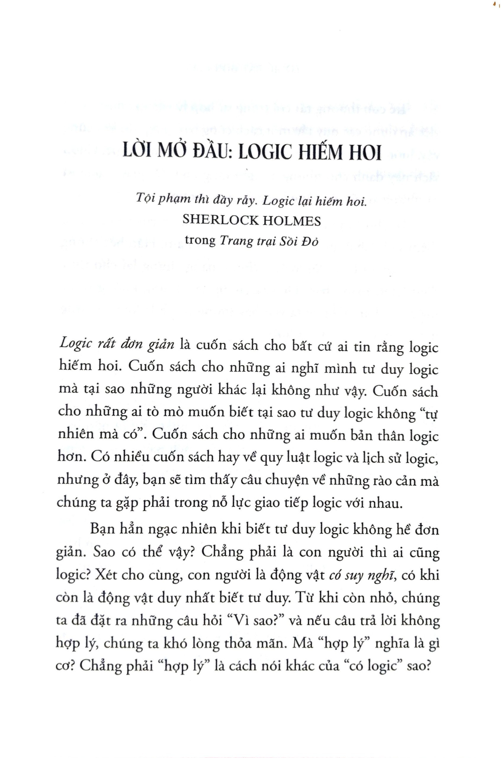 logic rất đơn giản (tái bản 2024)