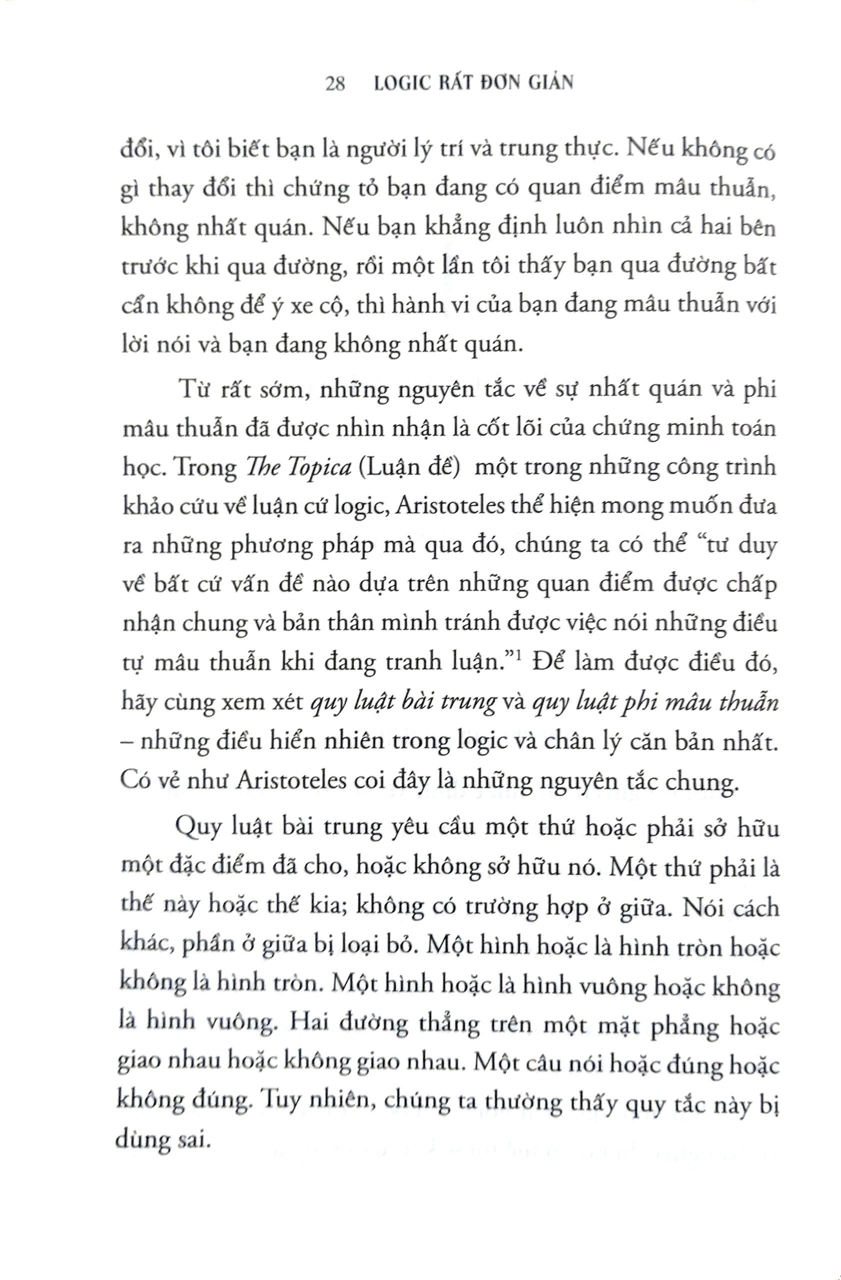 logic rất đơn giản (tái bản 2024)