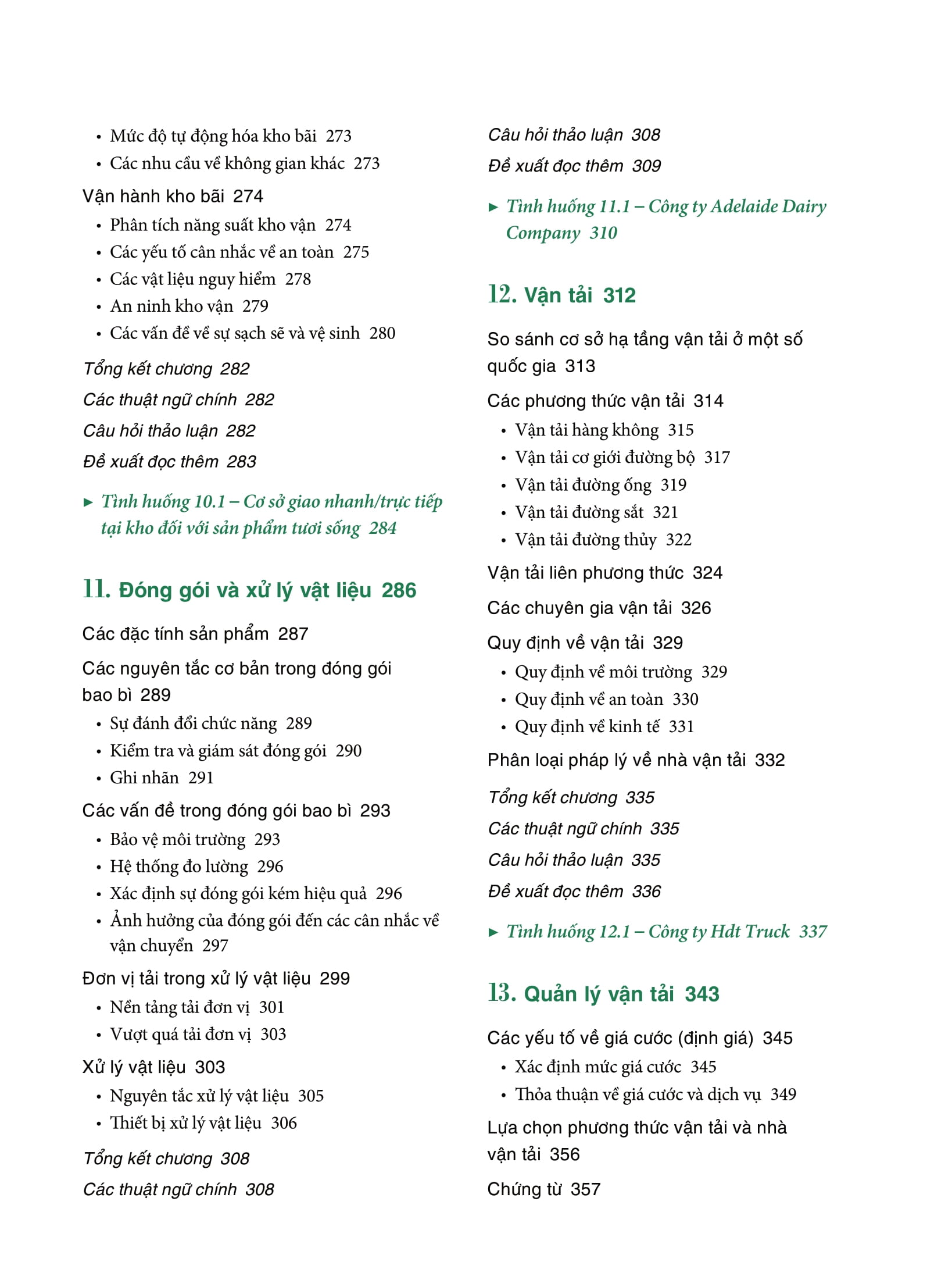 logistics và quản trị chuỗi cung ứng