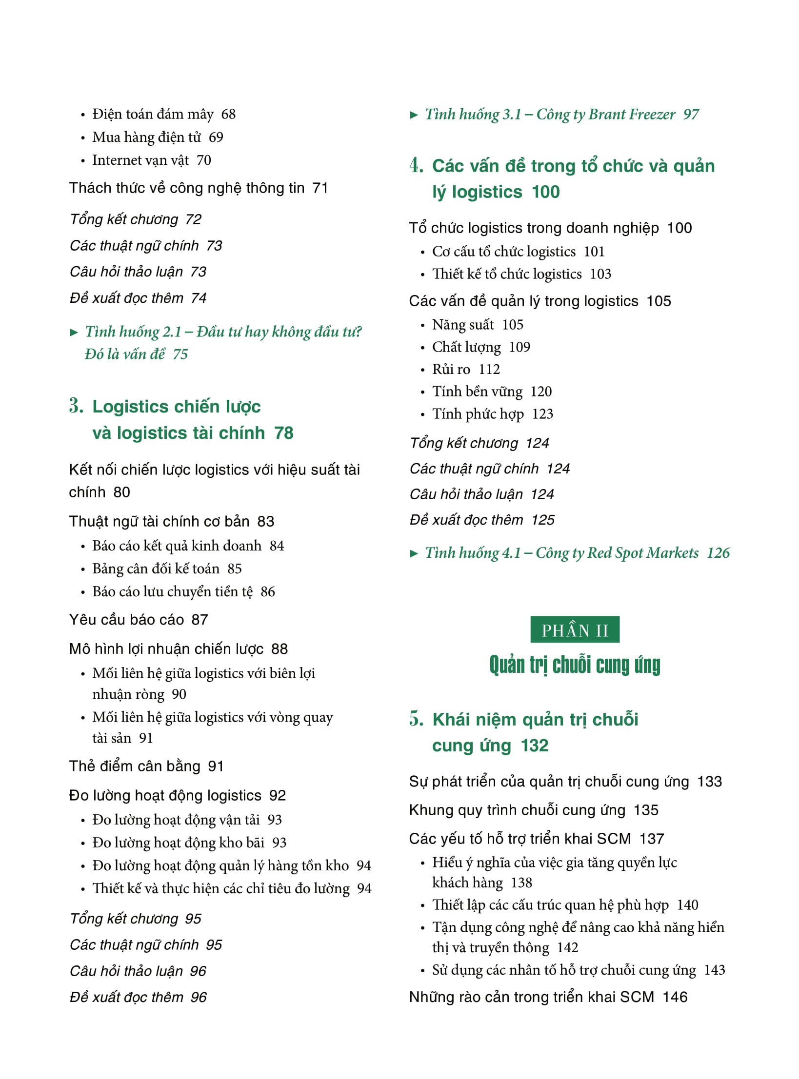 logistics và quản trị chuỗi cung ứng