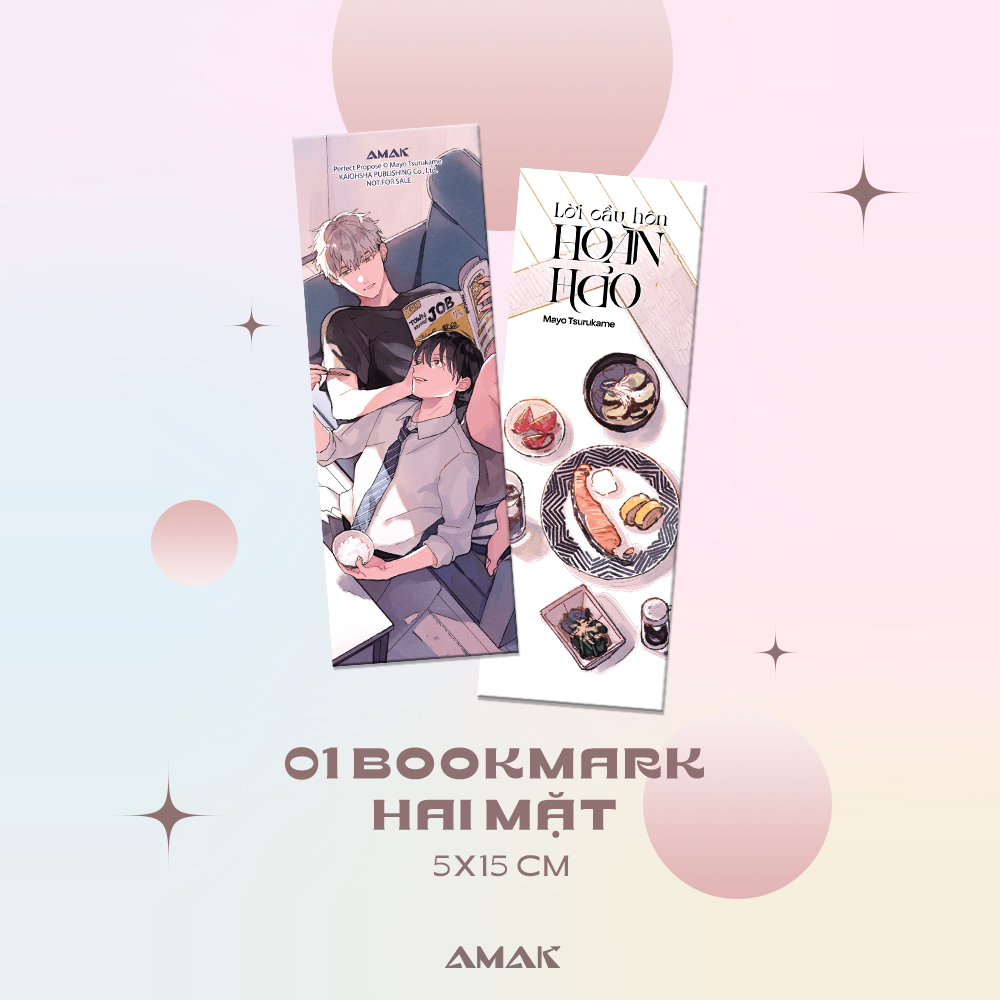 lời cầu hôn hoàn hảo - tặng kèm bookmark hai mặt + postcard hai mặt