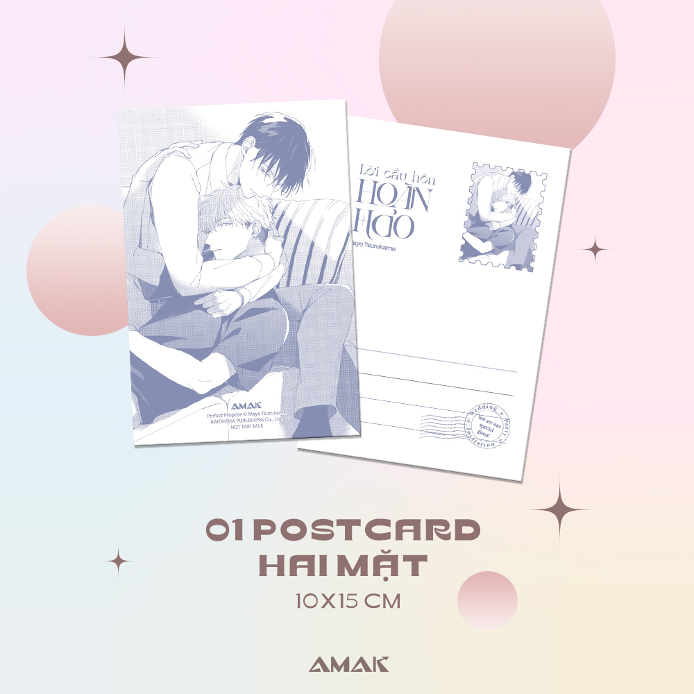 lời cầu hôn hoàn hảo - tặng kèm bookmark hai mặt + postcard hai mặt