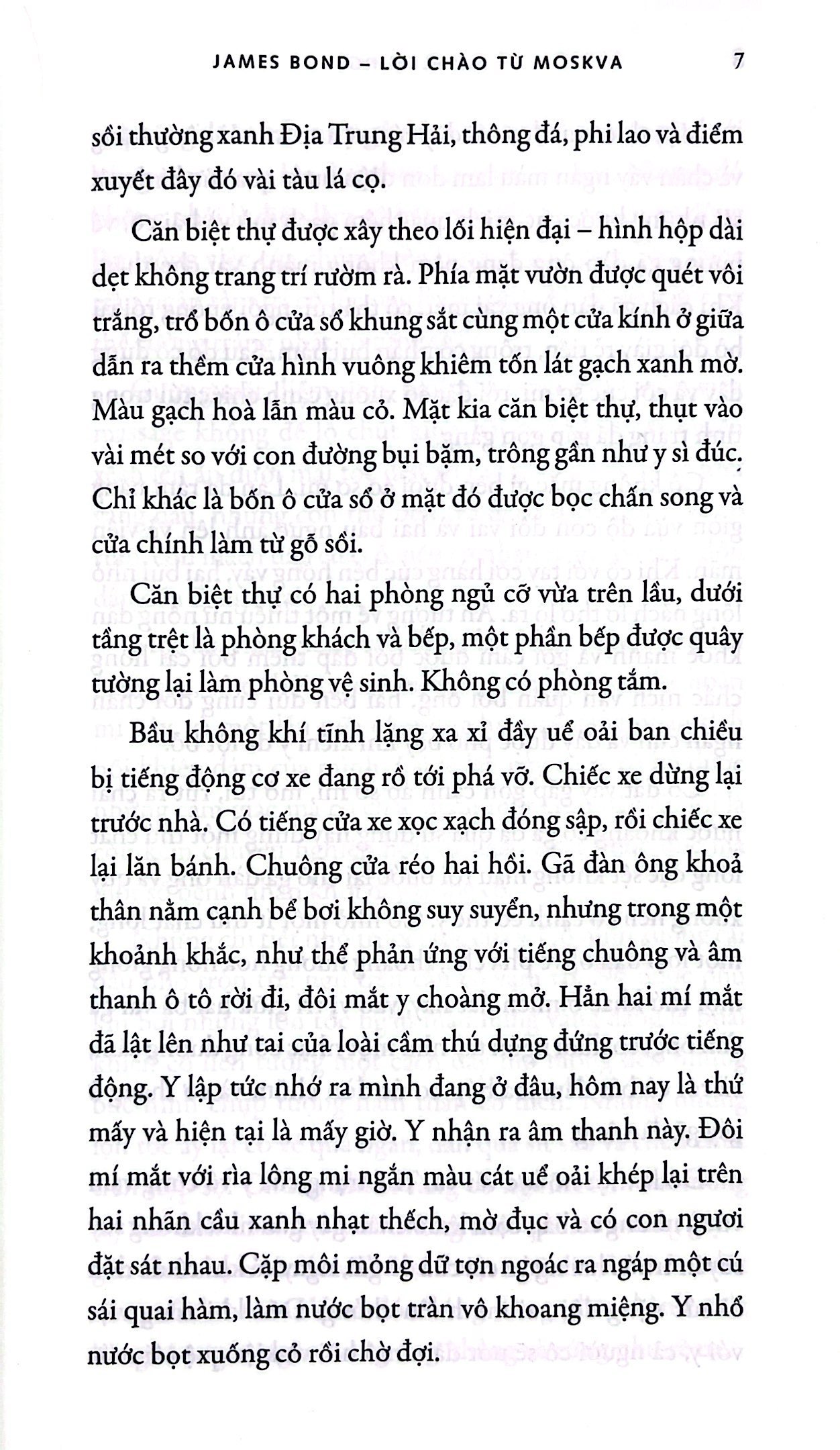 lời chào từ moskva (series james bond) - bản giới hạn - tặng kèm bìa áo + postcard 2 mặt