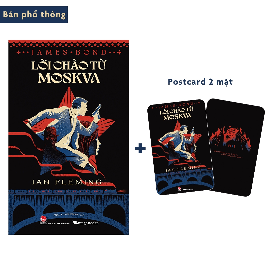 lời chào từ moskva (series james bond) - bản phổ thông - tặng kèm postcard