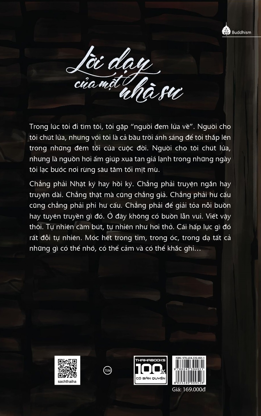 lời dạy của một nhà sư