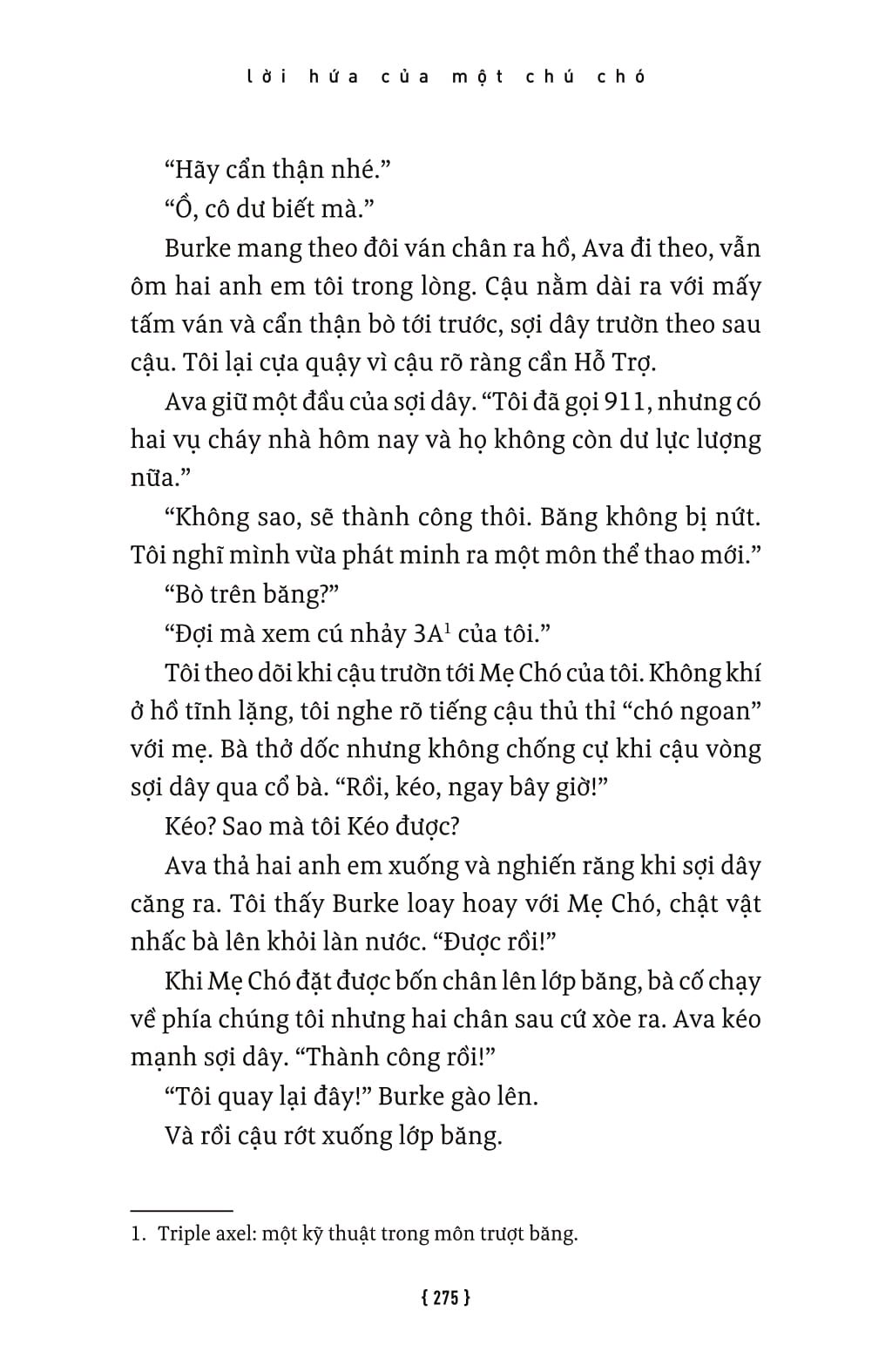 lời hứa của một chú chó - a dog's promise