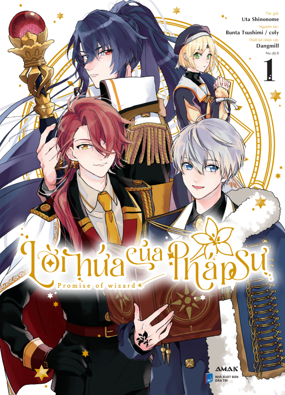 Lời Hứa Của Pháp Sư - Tập 1 - Tặng Kèm Bookmark Bế Hình + Postcard Các Pháp Sư Vương Quốc Trung Tâm + Postcard “Hiền Nhân” Akira + Clearcard