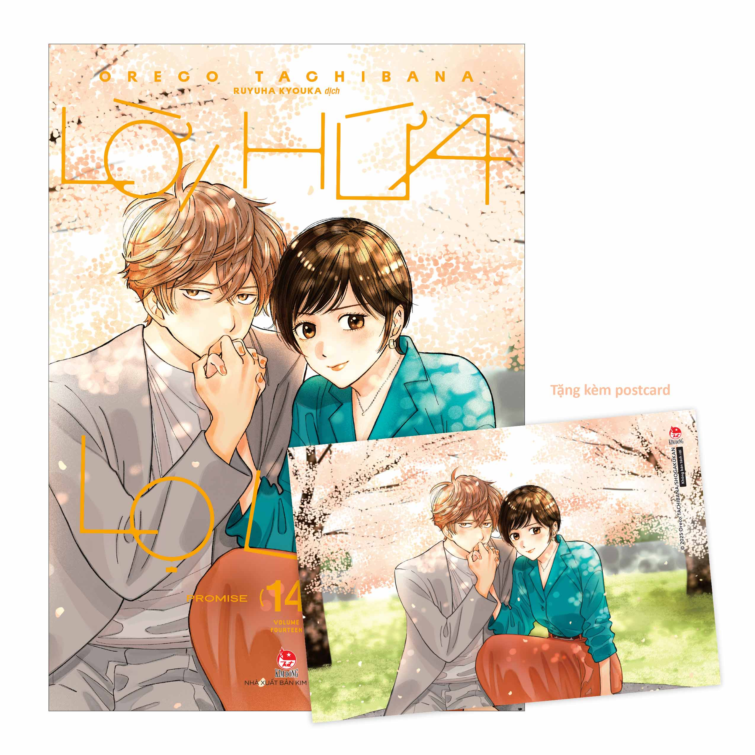 lời hứa lọ lem - tập 14 - tặng kèm postcard