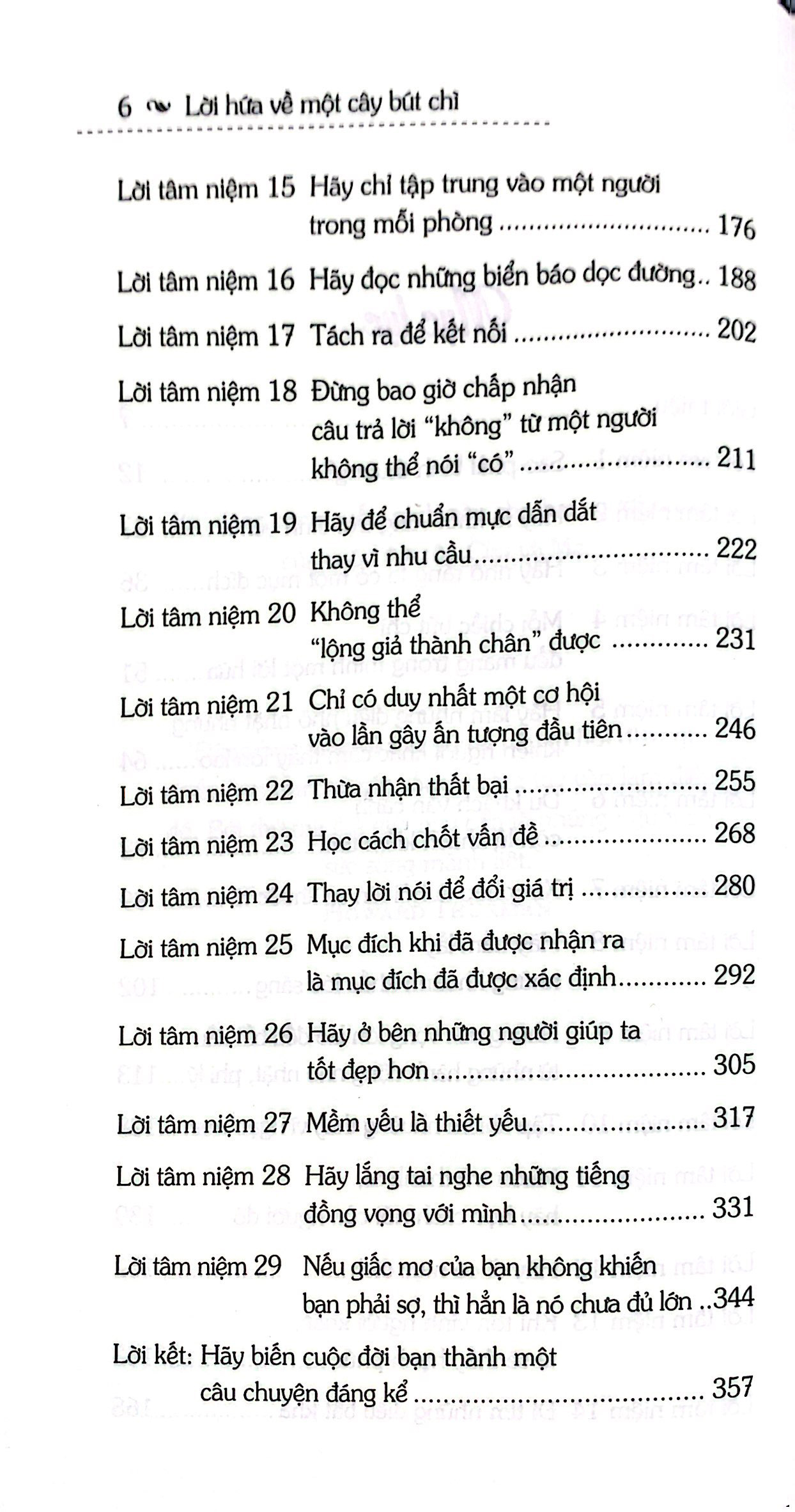 lời hứa về một cây bút chì - the promise of a pencil