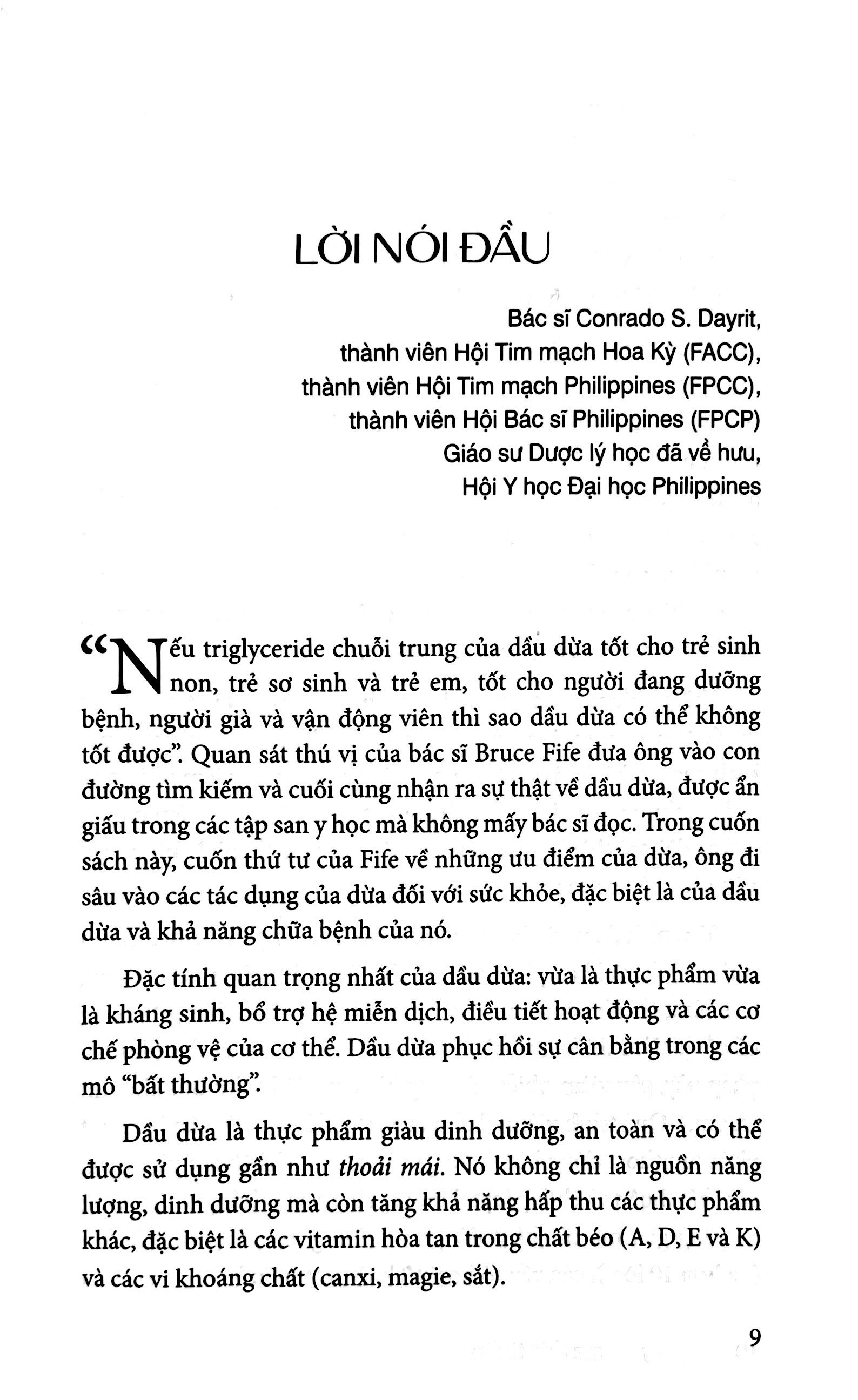 lợi ích sức khỏe từ dừa
