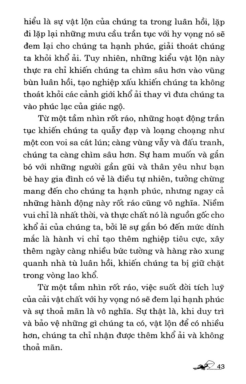 lời khuyên chân thành của đạo sư