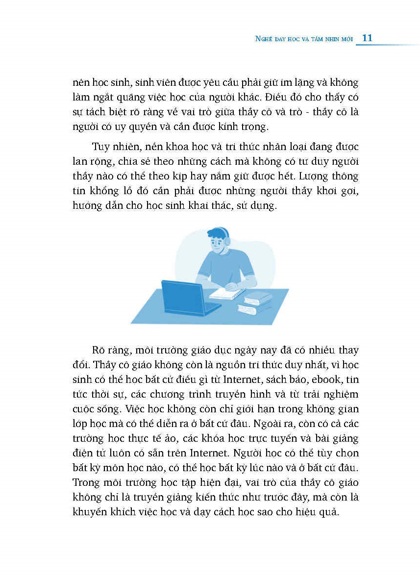 lời khuyên dành cho thầy cô