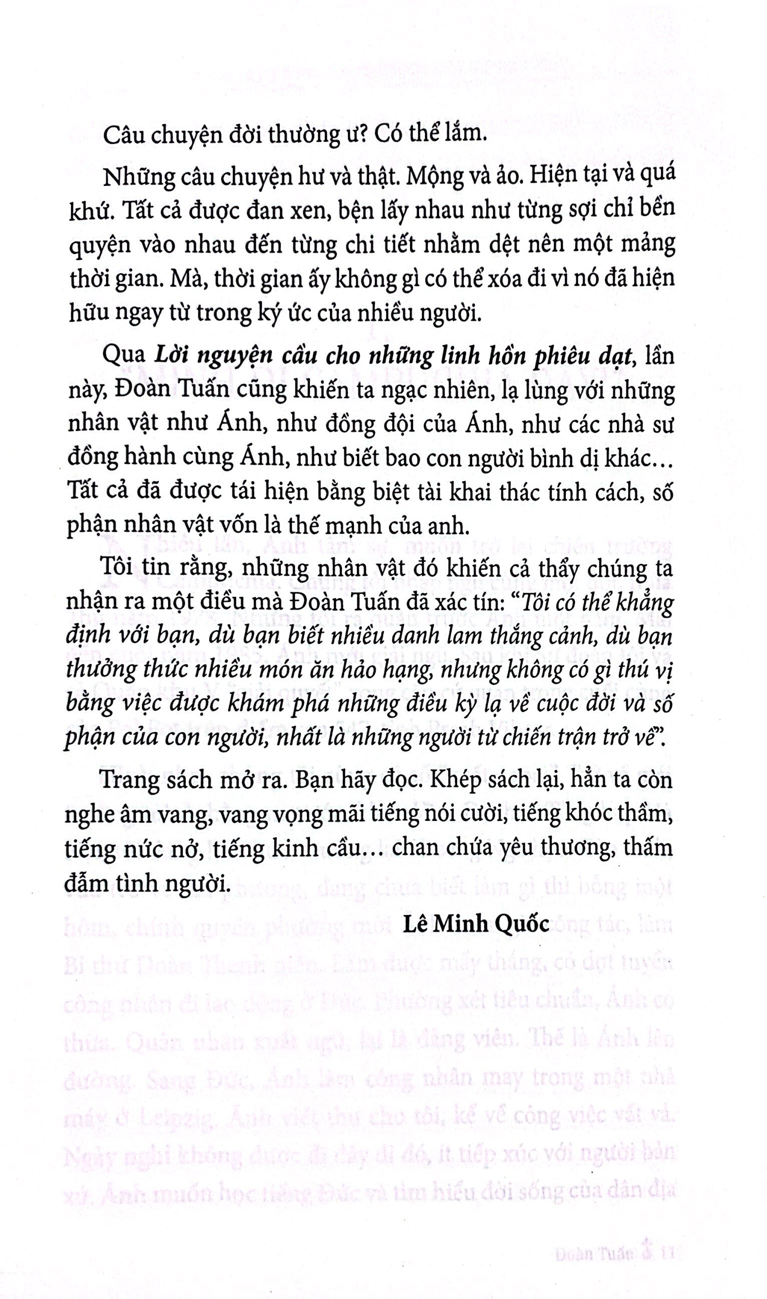 lời nguyện cầu cho những linh hồn phiêu dạt