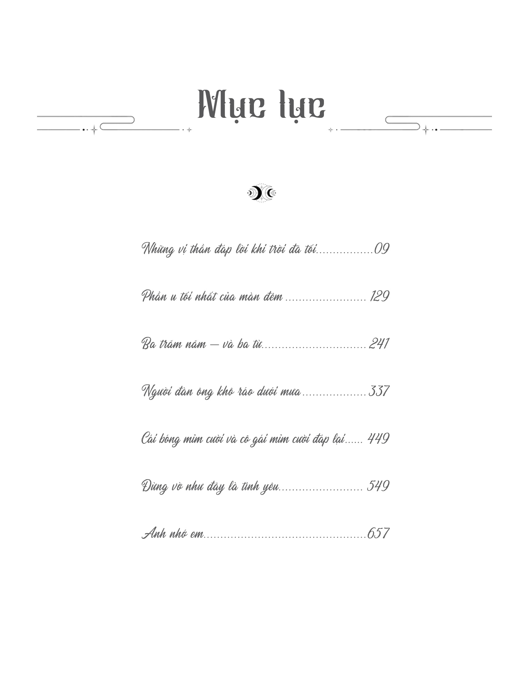 lời nguyền của màn đêm