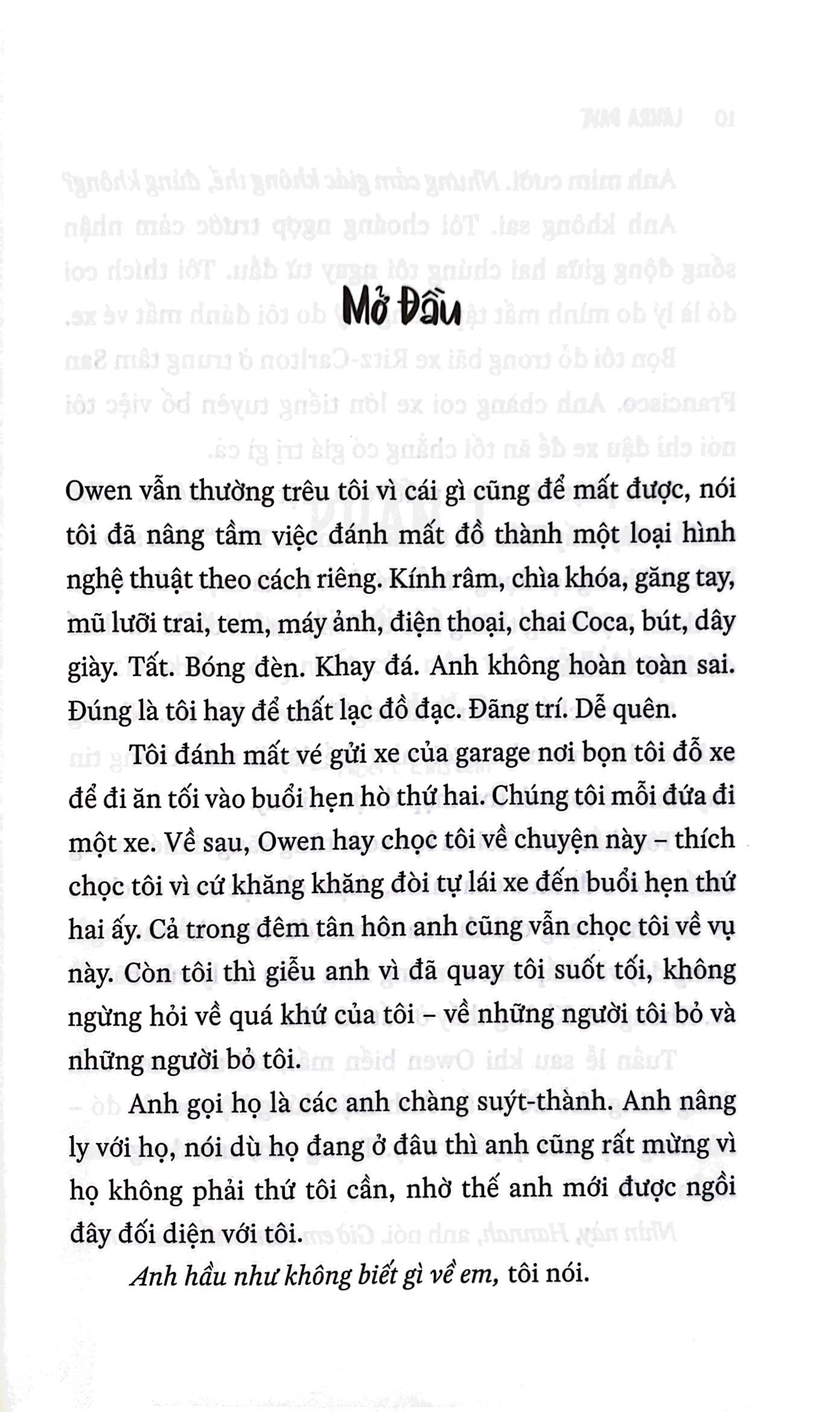 lời nhắn cuối cùng