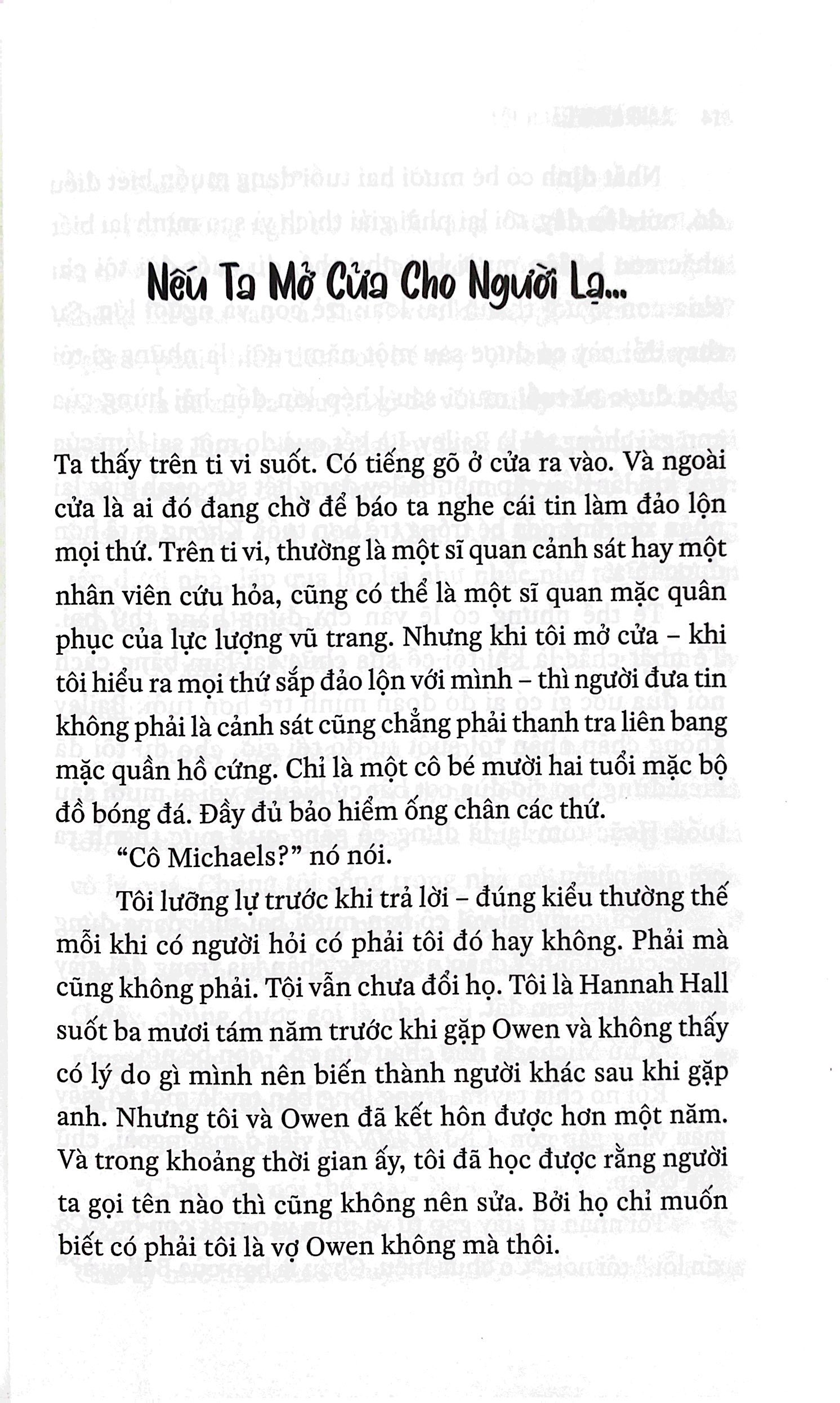 lời nhắn cuối cùng