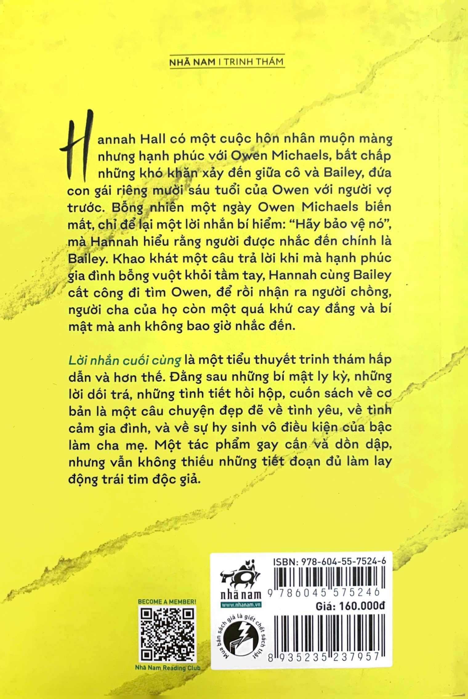 lời nhắn cuối cùng