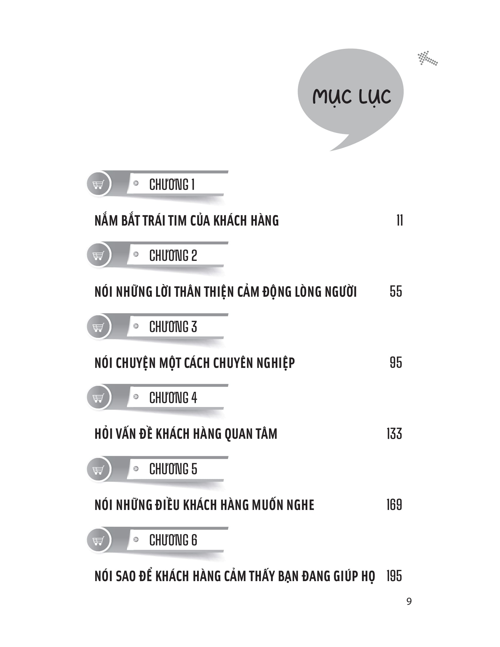 lời nói chạm đến tim khách hàng