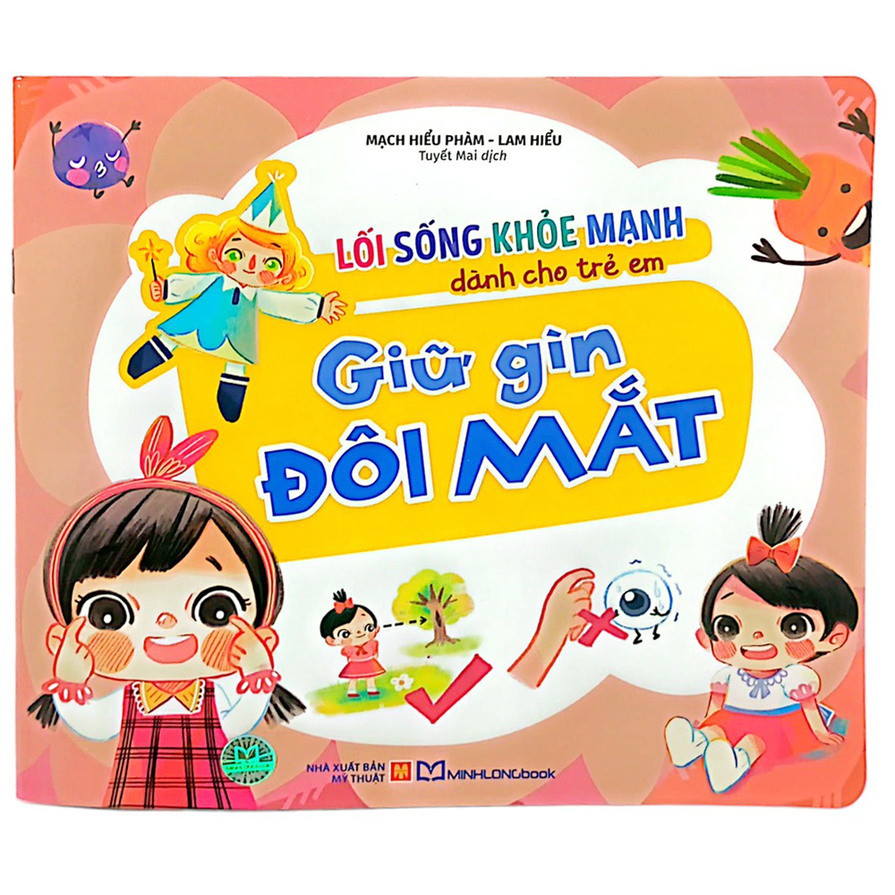 lối sống khỏe mạnh dành cho trẻ em - giữ gìn đôi mắt